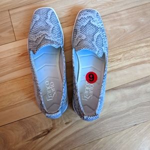 Franco Sarto Boston Slip On Leather Sneakers US6